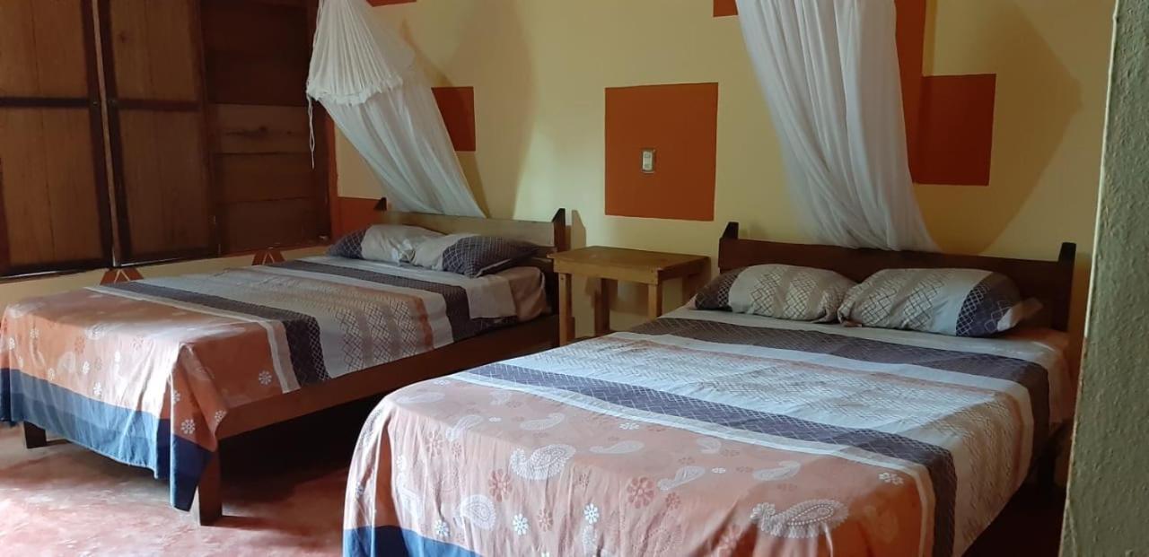 Centro Ecoturistico Ya'Ajche Hotel Lacanja Bagian luar foto
